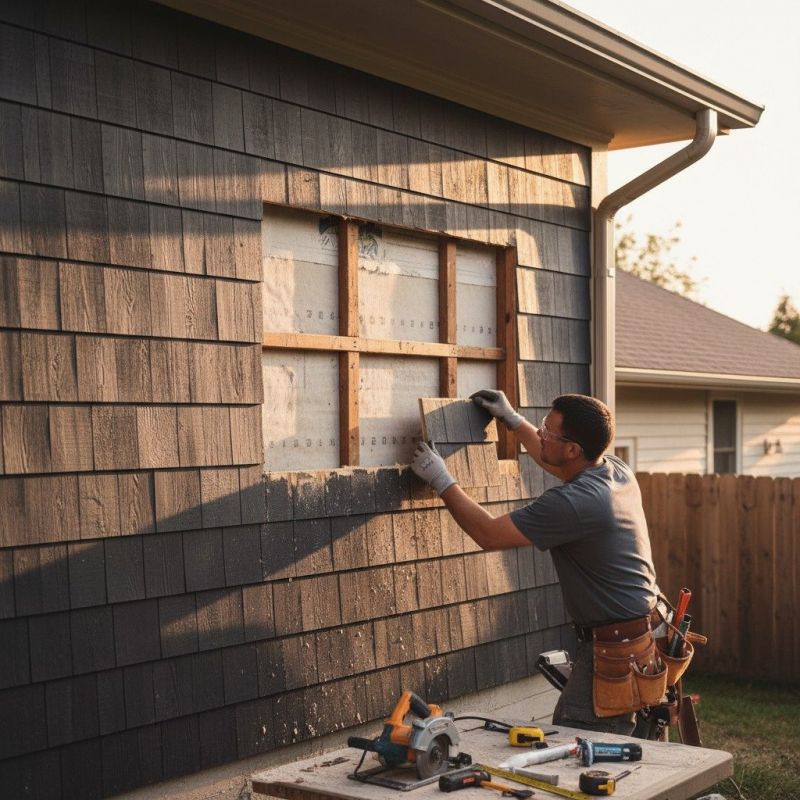 Wood Siding Replacement